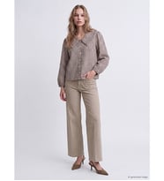 LCW Jeans Bej Culotte Fit Kadın Jean Pantolon