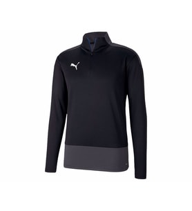 Puma Teamgoal 23 Training 1 4 Zip Top Erkek Futbol Antrenman Sweatshirts 65647603 Siyah