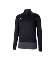 Puma Teamgoal 23 Training 1 4 Zip Top Erkek Futbol Antrenman Sweatshirts 65647603 Siyah