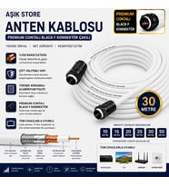 Premium Anten Kablosu 30 Metre