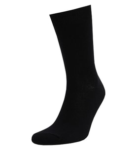 Mode XL Erkek Çorap Uzun Soket Dikişsiz 1159 Siyah