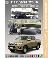 TOYOTA HILUX REVO (2015-2020) Torpido Örtüsü Ön Göğüs Koruma Araca Özel UV Koruma