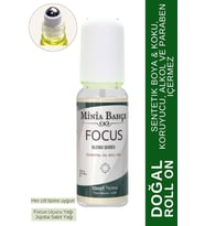 Doğal Roll on, Focus Uçucu Yağ Karışımı, Jojoba yağı. 10ml