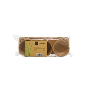 3'li Altlıklı Bambu Mini Sunumluk