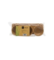 3'li Altlıklı Bambu Mini Sunumluk