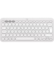 Logitech K380s Pebble Keys 2 Çoklu Cihaz Özellikli Bluetooth Türkçe Q Klavye - Beyaz
