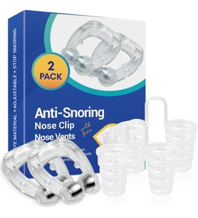 Anti-Snoring Horlama Önleyici Burun Klipsi  Tıbbi Silikon, Manyetik Horlama Önleyici Uyku Yardımcısı