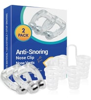 Anti-Snoring Horlama Önleyici Burun Klipsi  Tıbbi Silikon, Manyetik Horlama Önleyici Uyku Yardımcısı