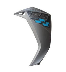 TVS Ntorq 125 Ön Panel Sol Dizlik Gri (Mavi Etiket)