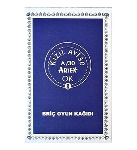 STAR EXT.KIZIL AY/ 30 ARTEX A/30 OYUN KAĞIDI 1 DESTE