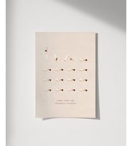 Çerçevesiz Poster Kendine Zaman Ver (Çok Renkli)