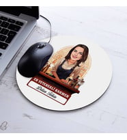 Kişiye Özel Hediye Karikatürlü En Güzel Barmen Mousepad