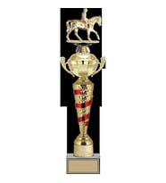ODAK KUPA - Figürlü Kupalar - At / Binici Figürlü Kupalar FG-078 B - 52 cm