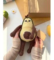 Amigurumi Avokado Organik Oyuncak