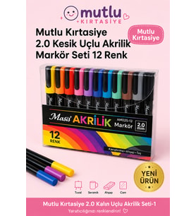 MASİS KALEM AKRİLİK 12 RENK