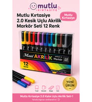 MASİS KALEM AKRİLİK 12 RENK