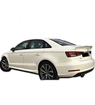 Audi A3 8V Sedan Yan Marşpiyel Seti Mat Siyah Plastik 2 Adet