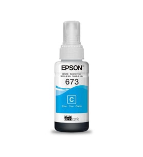 Epson Mürekkep Orj. T673 Cyan 70ml (Mavi)