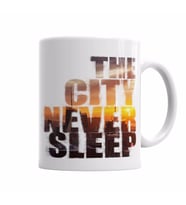 The City Never Sleep Kupa Bardak Porselen