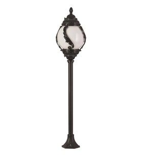 AVONNI BSU-68182-BSY-M1-B Siyah Boyalı Dış Mekan Aydınlatma E27 ABS Akrilik Cam 30cm