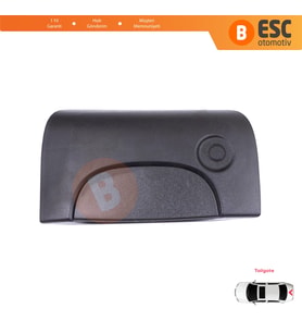 Renault Kangoo Nissan Kubistar MK1 X76 FC KC 1997-2009 için Arka Bagaj Çift Kapı Açma Kapı Kolu