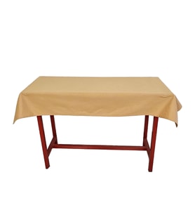 Sıra Örtüsü Pamuklu Krem Rengi (40 X 110 cm Ölçülerindeki Sıralar İçin)