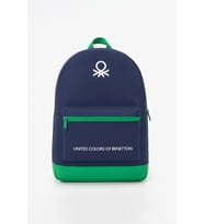 Benetton Unisex Lacivert Okul Sırt Çantası 70415