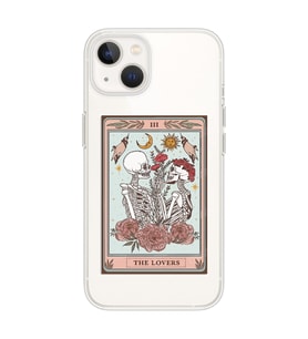 Iphone 14 PLUS Uyumlu The Lovers Tasarımlı Şeffaf Telefon Kılıfı