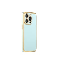 Apple iPhone 14 Pro Max Uyumlu Kılıf Zore Bark Kapak (Açık Mavi)