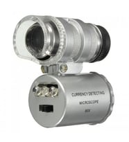 Iphone5 Için Uyumlu Kapaklı Lens Mikroskop Taşınabilir Mini Cep Boyutu Led Mikroskop No.9882ip5ii