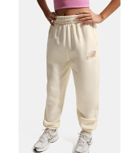 Nike Sportswear Club Fleece Kids Pant.Lastik Paçalı Pamuklu Çocuk Eşofman Altı Krem