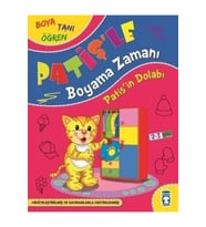 Patişin Dolabı Patişle Boyama Zamanı 2-3 Yaş Timaşçocuk