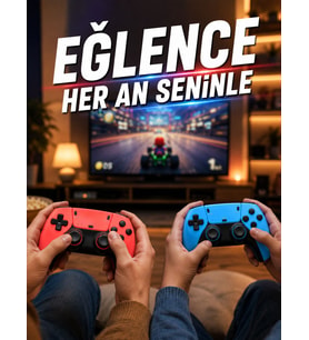 Retro Oyun Konsolu HDMI Destekli Kablosuz Oyun Kolu ile Oyun Keyfi