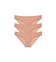 3 adet Süper Eko Set Likralı Kadın Slip Külot Ten