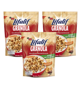 Eti Lifalif Granola 200 gr x 3 Adet