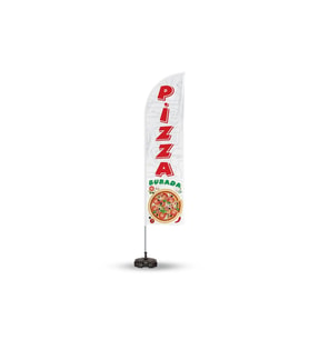 Pizza Yelken Bayrak V1