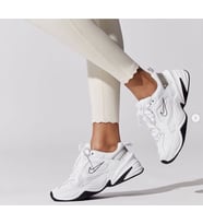 Nike M2k Tekno Leather Unisex Reflector Sneaker Hakiki Deri Beyaz Spor Ayakkabı