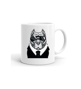 Boss Dog Baskılı Çay Kahve Kupa Bardak