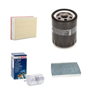 Bosch Filtre Bakım Seti Audi A4 1.8 T Benzinli 2001-2004 Hava + Yağ F + Yakıt F. + Polen Sardes