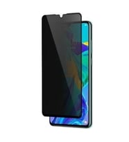 Realme C11 4G Uyumlu Privacy Ön Koruma Hayalet Seramik Nano Ekran Koruyucu (Siyah)