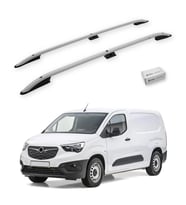 Turtle Opel Combo E 2019-2025 / Kısa Şasi Tavan Çıtası Crown Gri