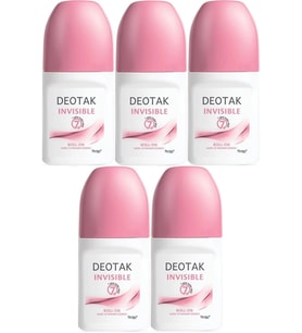 Deotak Roll-On 35ML Invısıble (Women/Kadın) (5 Li Set)