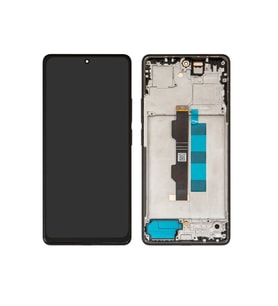 Xiaomi Uyumlu Redmi Note 13 Pro 4G Lcd Ekran Kasalı Çerçeveli Oled - Siyah