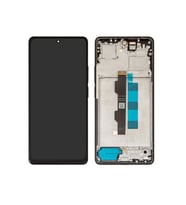 Xiaomi Uyumlu Redmi Note 13 Pro 4G Lcd Ekran Kasalı Çerçeveli Oled - Siyah