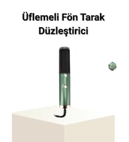 Seramik Plakalı Saç Düzleştirici – 200°C Ayarlanabilir Isı, İyon Teknolojisi