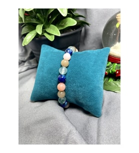 Unisex - Jade Doğal Taşlarıyla Oluşturulmuş Çok Şık Bileklik  Handmade