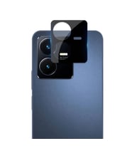 Vivo Y22 Uyumlu Zore 3D Kamera Camı (Siyah)