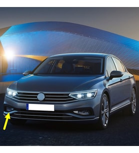 VW Passat B8.5 2020-2023 Sağ Sis Farı Çerçeve Parlak Siyah 3G0853666K