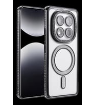 Pilelistore   Xiaomi Redmi Note 14 Pro 5G Joke Simli Magneticsafe Kılıf - Siyah