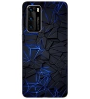 Huawei P40 (ANA-NX9) Uyumlu Kılıf Desen Baskılı Silikon Karmaşık Design STK:1874